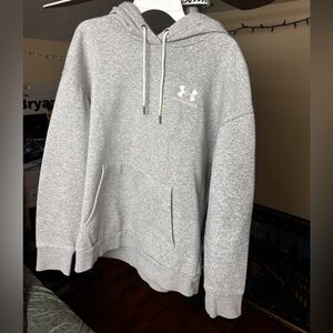 Under Armour Men's Light Gray Hoodie